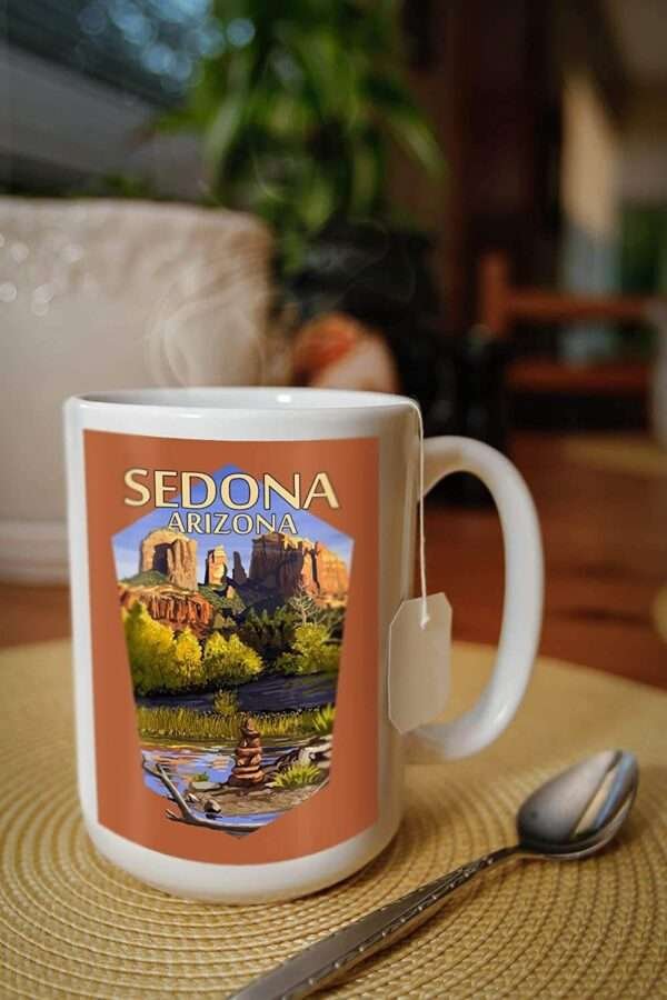 Sedona Ceramic Coffee and Tea Mug (Cathedral Rock)