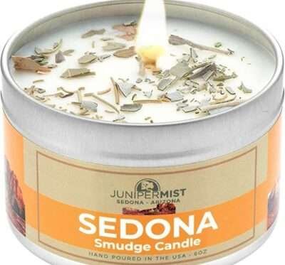 Sedona Smudge Candle for Cleansing Negative Energy