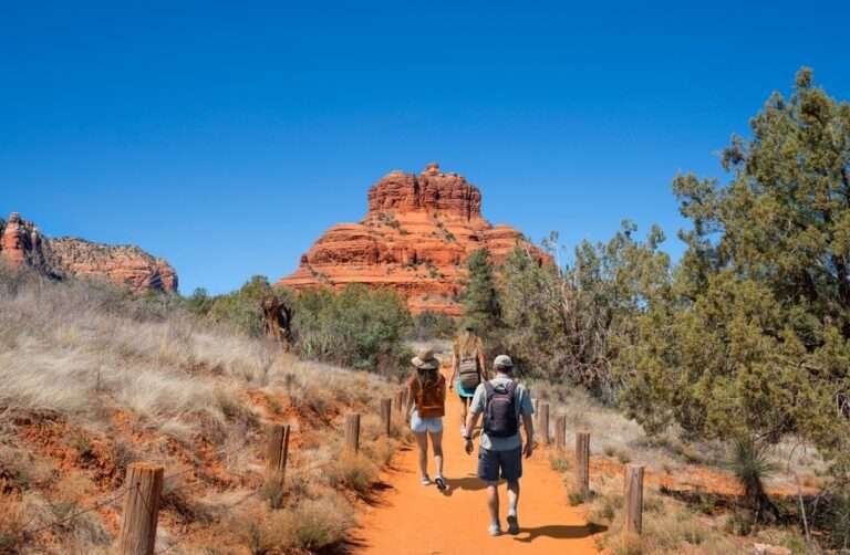 Hiking vortex in Sedona