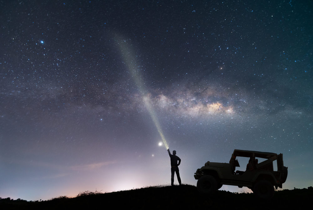 NIGHT JEEP STARGAZING