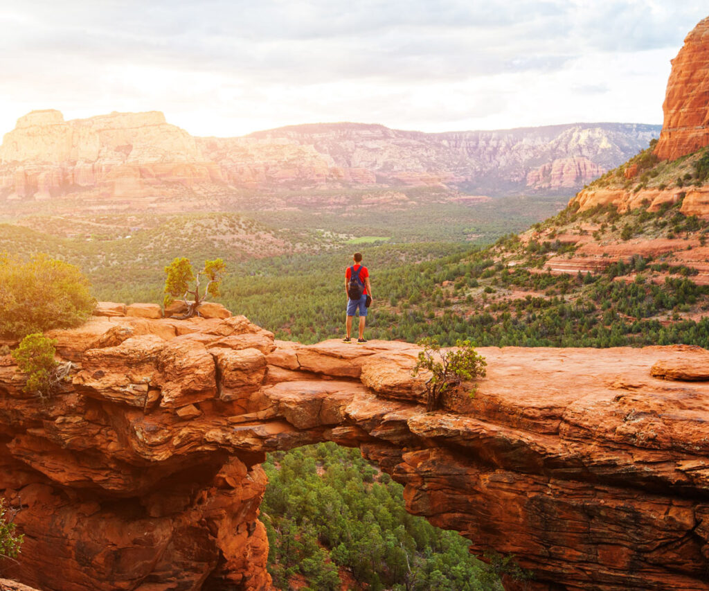 Devil's Bridge, one of Sedona's most beattiful hiking trails