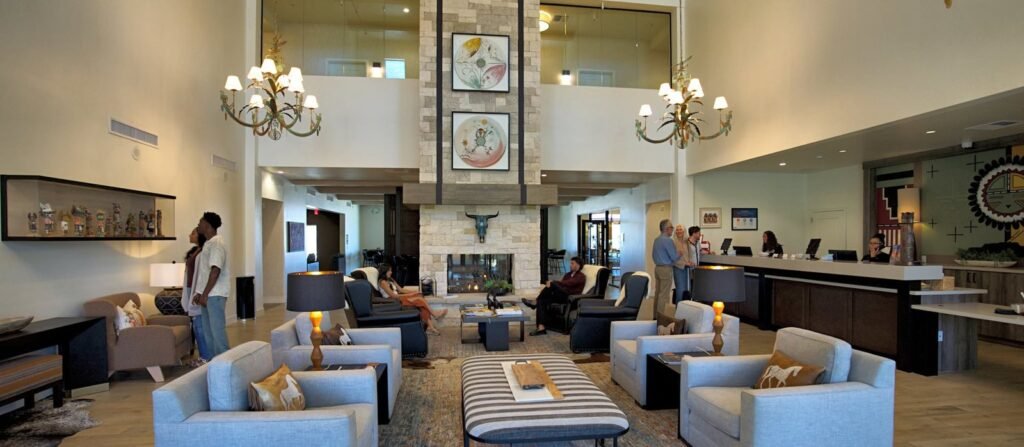 Taawaki Inn lobby